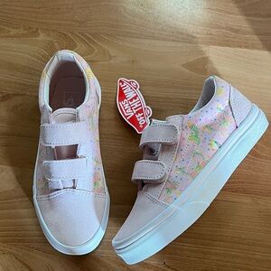 Vans Kids Pink Multicolor Sneakers